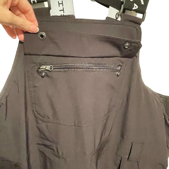 Arctix Men's Eco Friend Corkscrew Bib Overalls, Black, XX-Large/34 Inseam - Picture 7 of 14